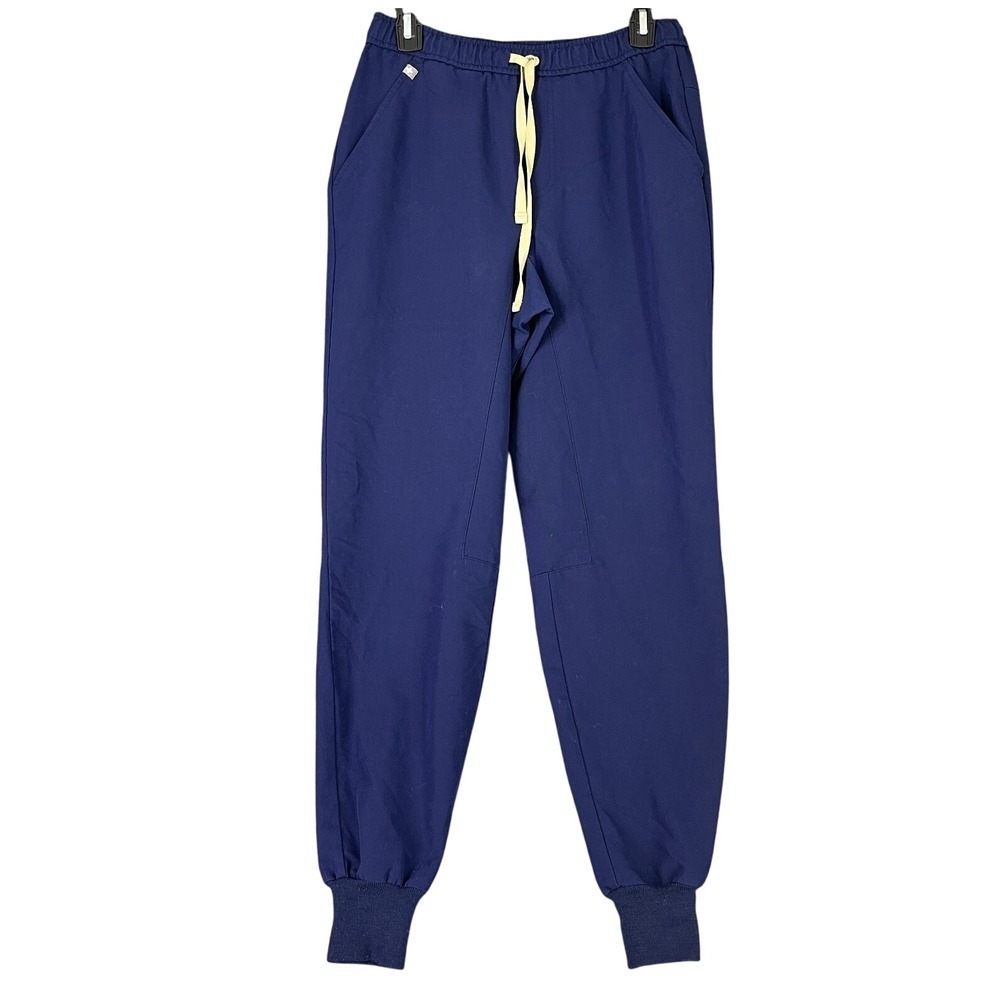 Figs Pants Womens S Technical Collection‎ Jogger Scrub Blue Medical Uniform